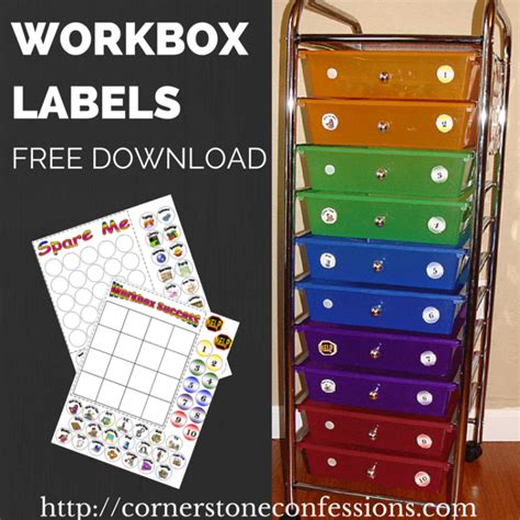 Workbox System Free Printables